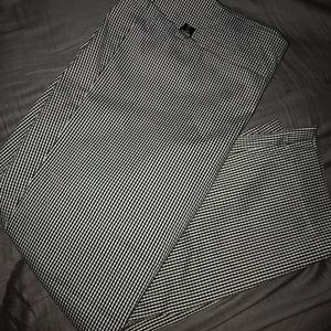 Rafaella capris black and white pants